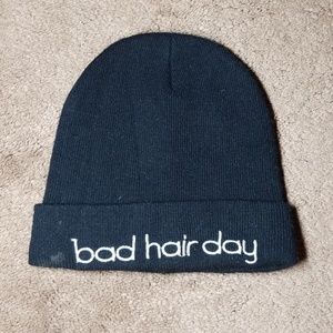 Bad Hair Day Beanie | Black